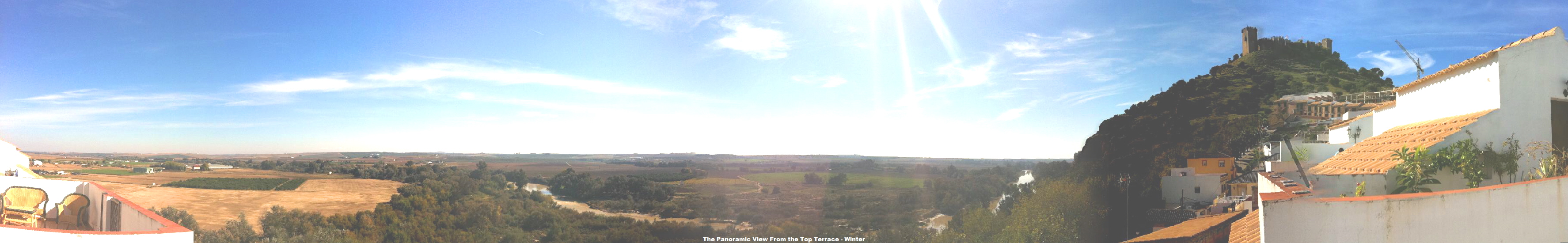 The Panoramic View From the Top Terrace