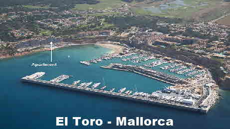 El Toro / Port Adriano. Waterfront Apartment for Rent with Superb Views